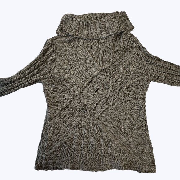 JH Collectibles NWT Women's Turtle Neck‎ Sweater Size Large - Picture 7 of 8